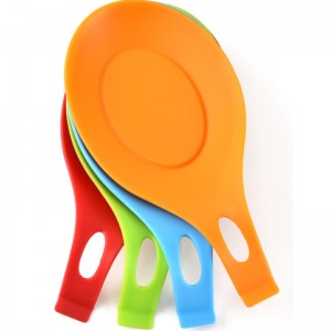 Cuchara de silicona, placa de silicona, utensilios de cocina, cuchara de silicona, cojín, soporte de cuchara, más soporte